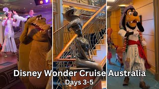 Disney Wonder Cruise Day 3-5 + Final Thoughts | Melbourne to Hobart ?? ? (Maiden Voyage)