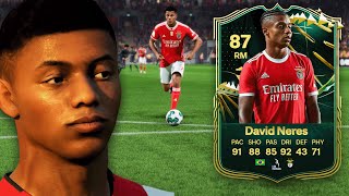 87 FINISHER EVOLUTION DAVID NERES PLAYER REVIEW | EA FC 24 ULTIMATE TEAM