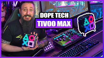 Tivoo Max from Divoom Unboxing and Review | Mystagaming