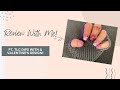 Review with Me! || Ft. TLC Dips & A Valentine's Design || LA's Lovely Nails