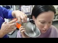 Allyne Getting her Ears cleaned out.(REUPLOAD)