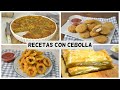 Recetas FACILES Y ECONOMICAS con CEBOLLA ¡¡¡¡IRRESISTIBLES!!!!