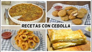 Recetas FACILES Y ECONOMICAS con CEBOLLA ¡¡¡¡IRRESISTIBLES!!!!