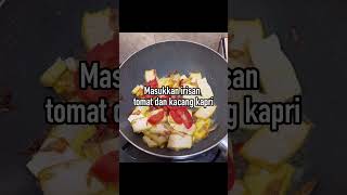 Tumis Kapri Tahu Kuning - Indonesian Recipe ?☺️ shorts