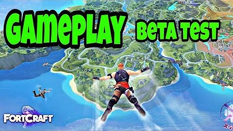 Fornite Mobile Clone| FortCraft Mobile GAMEPLAY |Beta Test