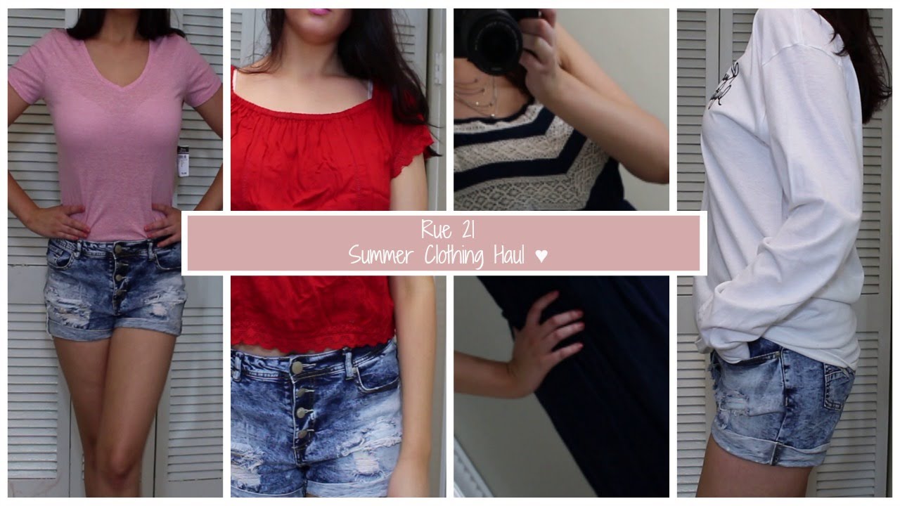 Rue 21  ♥ SUMMER Clothing & Accessory Try-On Haul