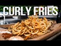 THE ULTIMATE CURLY FRIES RECIPE | SAM THE COOKING GUY 4K