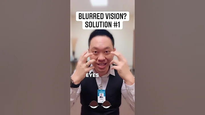 Blurred Vision? Solution #1