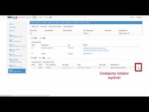 GEO-INFO 7 i.Egib - Wyszukanie obiektów i wydruk