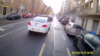 E-Bike Test Ride With Helmet Cam Recorded In Budapest