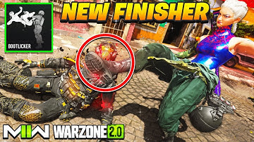 BOOTLICKER FINISHING MOVE in MW2 | IZZY BOOTLICKER FINISHER MOVE (Tracer Pack Izzy Operator Bundle)