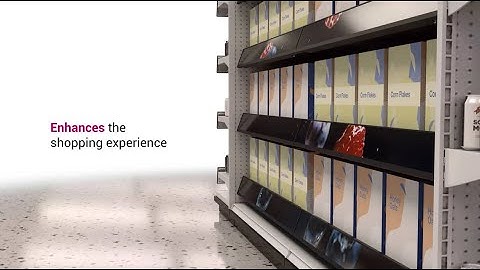 Mimo Monitors | 23" Shelf Edge Stretch Display | Van Domburg Partners