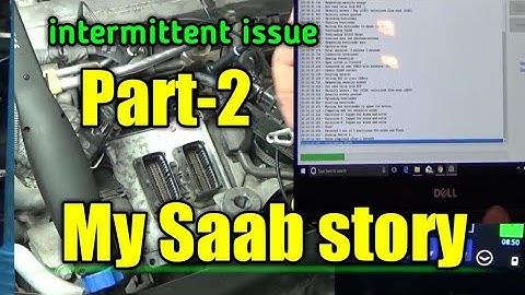 Saab 9-3T Part 2 - ECU swap and programming with a twist