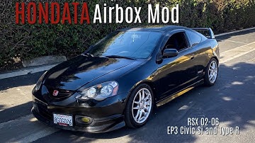 Hondata Airbox Mod !  (RSX, EP3)