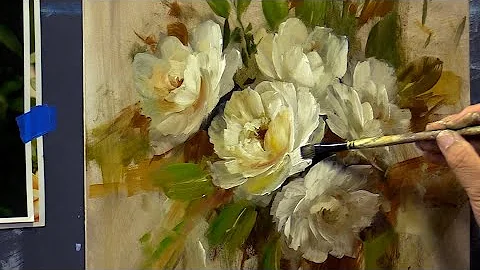 Techniques for painting Roses with Acrylics - How ...