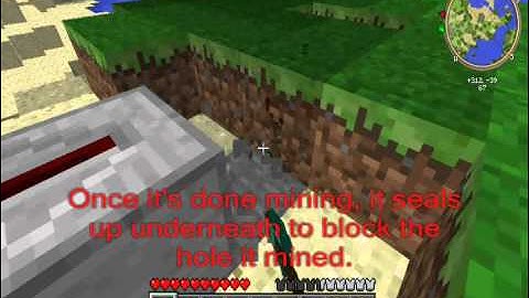 Minecraft Mining Drill