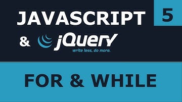 5. Ciclos For y While en JavaScript