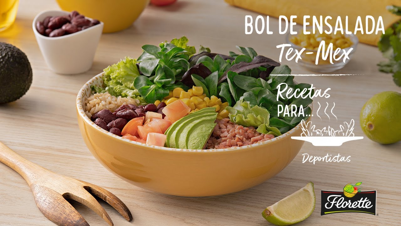 Bol de ensalada Tex-Mex 