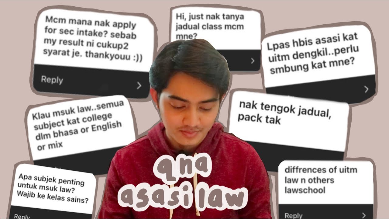 Qna Things U Need To Know About Foundation In Law Uitm Dengkil Youtube