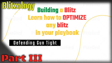 Defending Gun Tight and Tight sets in Madden 23 - Part 3. Learning to build a blitz from ground up.