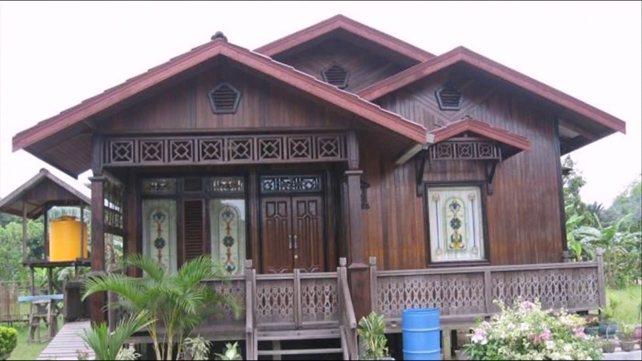 Desain Rumah  Kayu  Minimalis Unik  dan Mungil YouTube