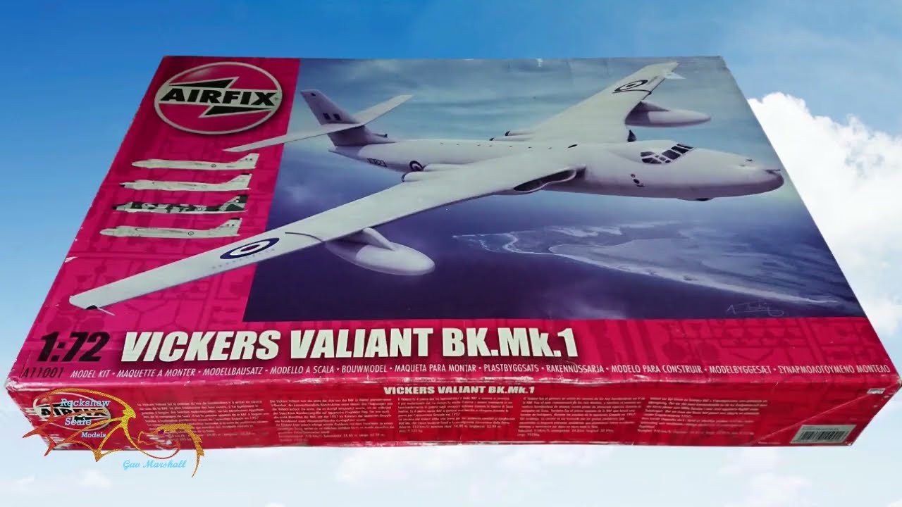 ロボット 1/72 Vickers Valiant BK.Mk.1 Airfix Airfix Vickers Valiant BK Mk1 Scale 1/72 Part 4 - YouTube