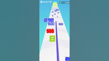 Number Master: Run And Merge Level 167 Gameplay Walkthrough Android #Shorts