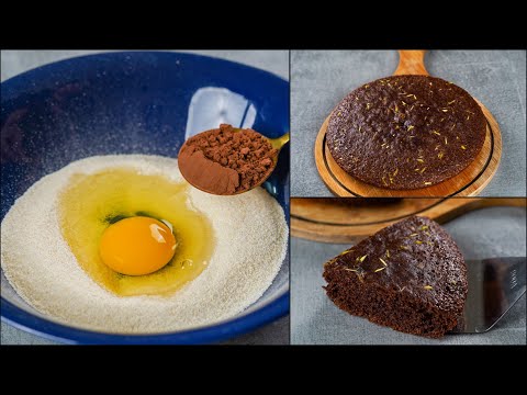 Video: Gulungan Cokelat Dengan Krim Semolina