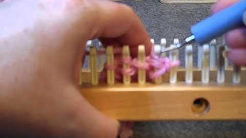 Loom Knit Oval - Part 2