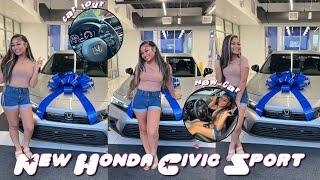My NEW 2023 Honda Civic Sport | + Full Car Tour