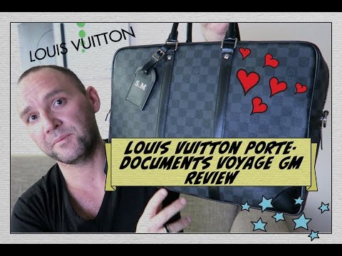 Louis Vuitton Porte-documents Voyage Gm In Taurillon Leather