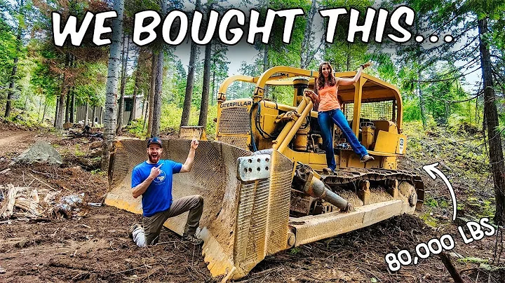 We Bought The Biggest Bulldozer We Could Find || MASSIVE CAT D8