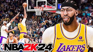 Anthony Davis DOMINATES in NBA 2K24 Player Control! screenshot 4