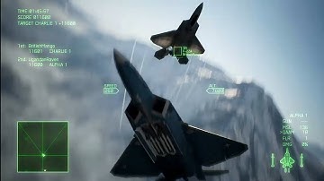 Ace Combat 7 Multiplayer: Epic F-22 vs BritishMango!