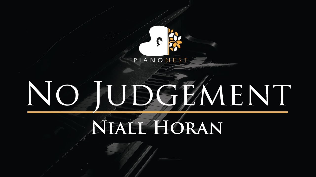 Niall Horan No Judgement Piano Karaoke Instrumental Cover With
