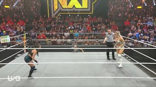 Katana Chance Vs Tiffany Stratton - WWE NXT 28/02/2023 (En Español)