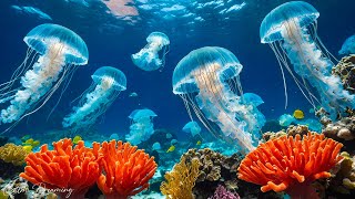 Jellyfish Aquarium • Sleep Therapy for Mind & Body • Gentle Ocean Tones to Ease Anxiety #3