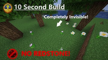 Landmine Trap SUPER SIMPLE & Deadly in Minecraft (No Sculk!)