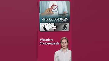Suprema Nominated for 2025 SecurityInfoWatch Readers’ Choice Awards | BioEntry W3 & BioStar Air