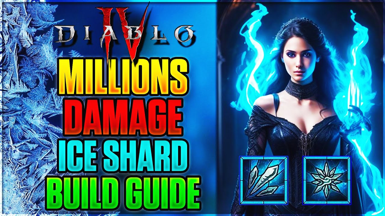 Best Ice Shard Sorcerer Build Guide Dungeon Farming | Diablo 4