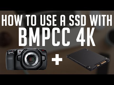 How to record to a Hard Drive with Blackmagic Design Pocket Cinema Camera 4k