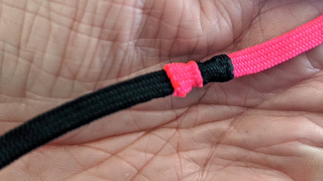 Connecting different paracords together. YouTube