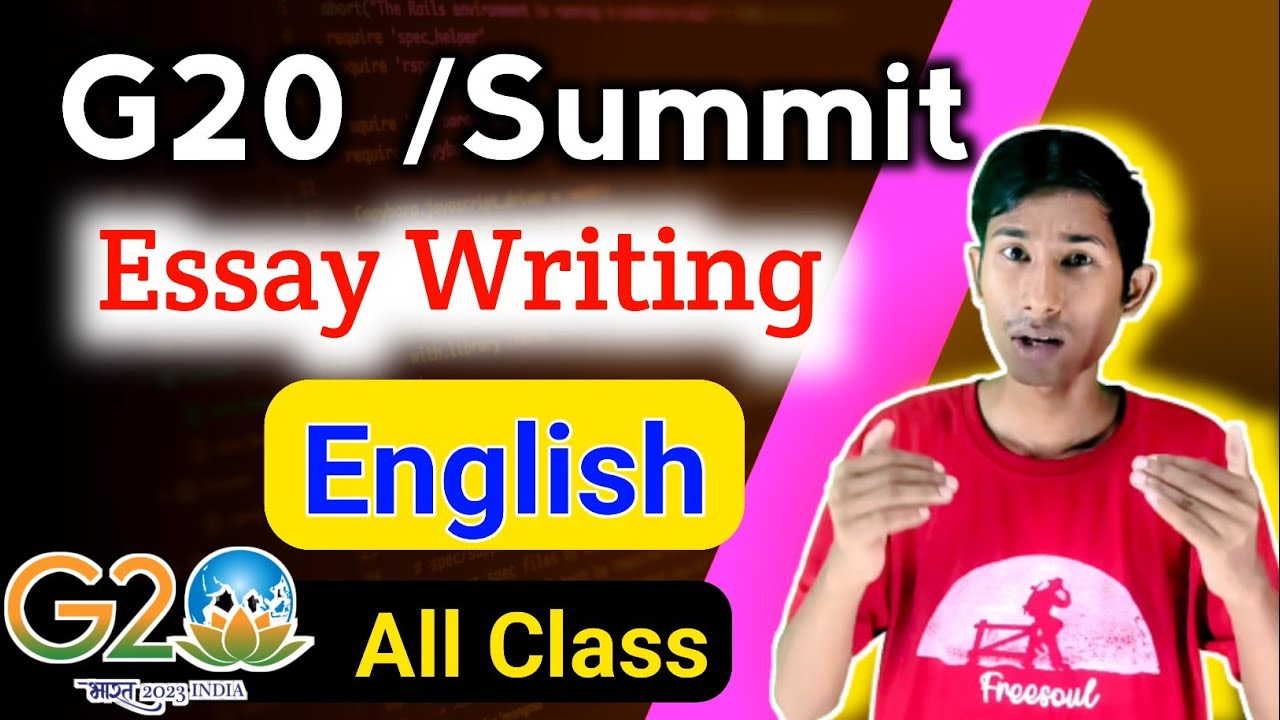 g20 essay writing in english