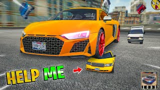 Giant Supercar vs Taxi Crash 💥 Extreme Car Driving Simulator screenshot 4