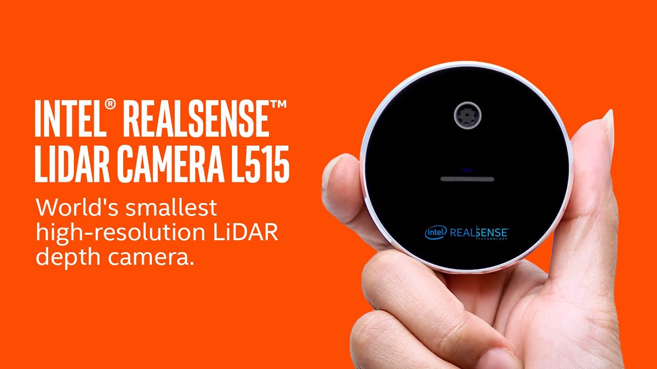 Intel RealSense LiDAR Camera L515 - the worlds' smallest high-resolution  LiDAR depth camera