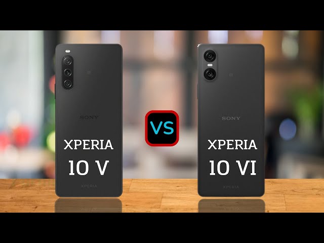 Sony Xperia 10 V vs Sony Xperia 10 VI - YouTube