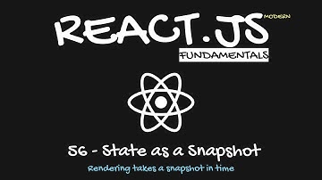 Modern React.js Course In Arabic - State as a Snapshot ( rendering taking a snapshot in time )