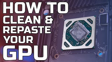 Hoe je een GPU schoonmaakt en opnieuw plakt + thermische pads vervangt