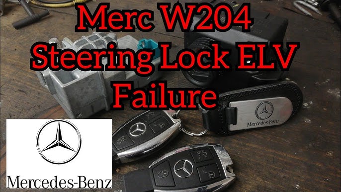 Mercedes W204 C-Class Steering Lock Motor ESL Repairing