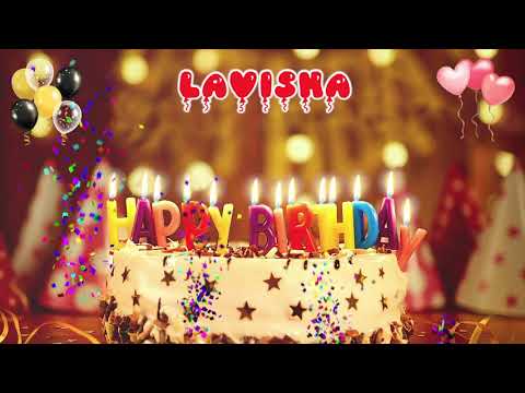 LAVISHA Birthday Song Happy Birthday To You